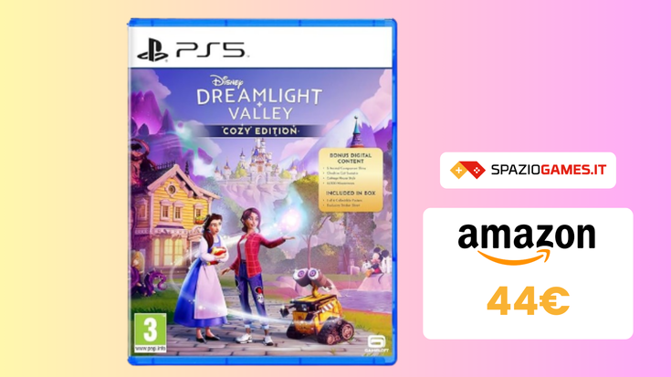 Si gioca! Disney Dreamlight Valley: Cozy Edition per PS5 a SOLI 44€!