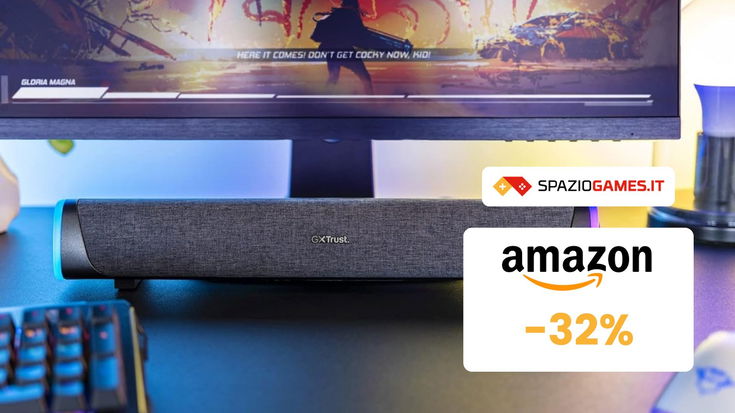 Soundbar Trust Gaming, CHE PREZZO! Su Amazon risparmi il 32%