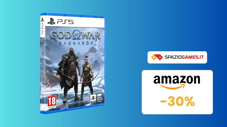 SUPER sconto su God Of War Ragnarok per PS5! (-30%)