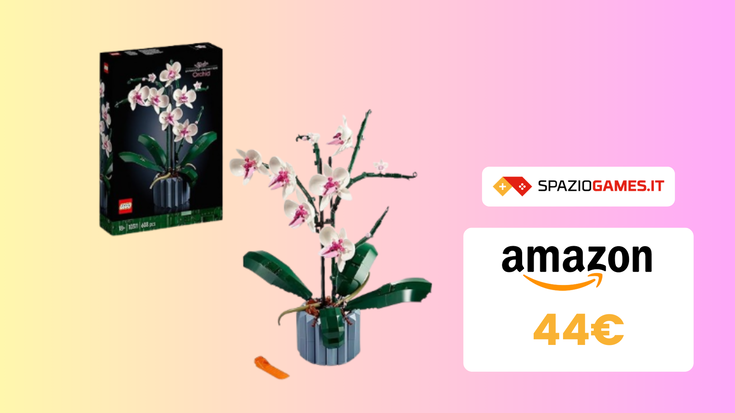 STUPENDA Orchidea LEGO a SOLI 44€! Primavera Eterna!