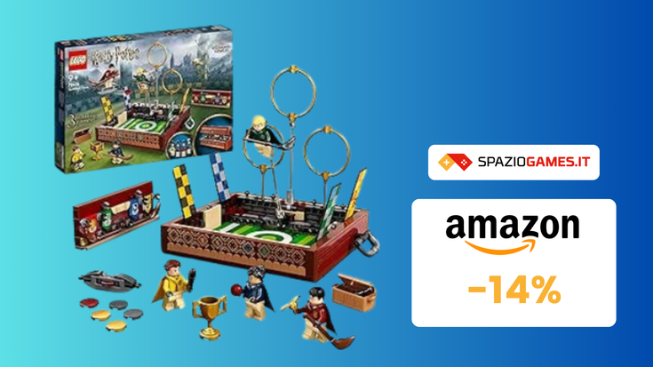 Baule del Quidditch LEGO a soli 60€! DIVERTIMENTO SENZA FINE!