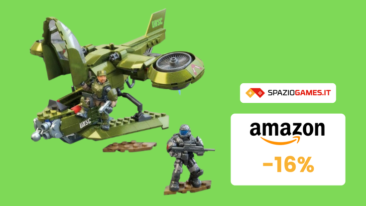 Set di Costruzione del Velivolo Halo Hornet UNSC a SOLI 31€!