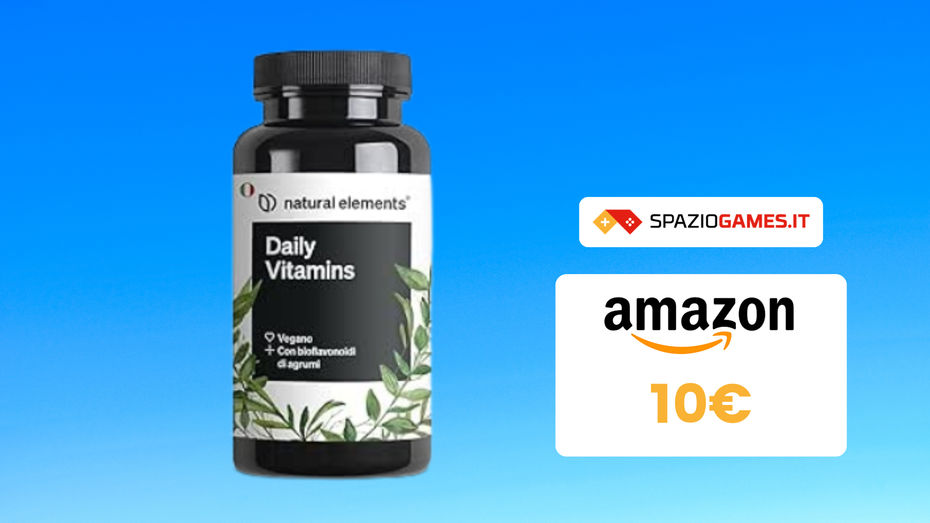 Immagine di Vitamine e integratori SCONTATI su Amazon!