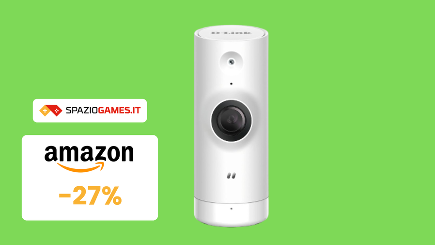 Immagine di Mini Telecamera D-Link IN OFFERTA con SCONTO del 27%! 39€!