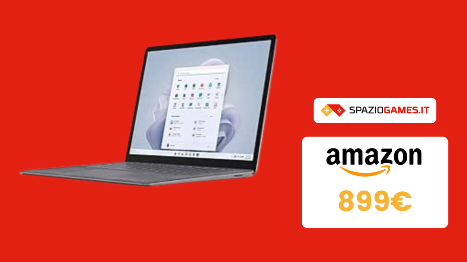 Immagine di Microsoft Surface Laptop 5 in OFFERTA a TEMPO su Amazon!