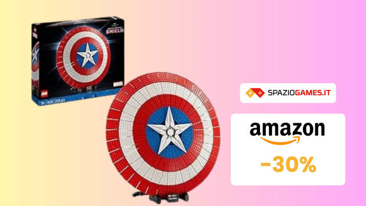 Prezzo al MINIMO STORICO per lo Scudo di Captain America LEGO!