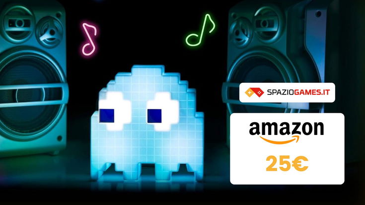 Lampada Pac Man Ghost Light: STUPENDA e in OFFERTA! Solo 25€!