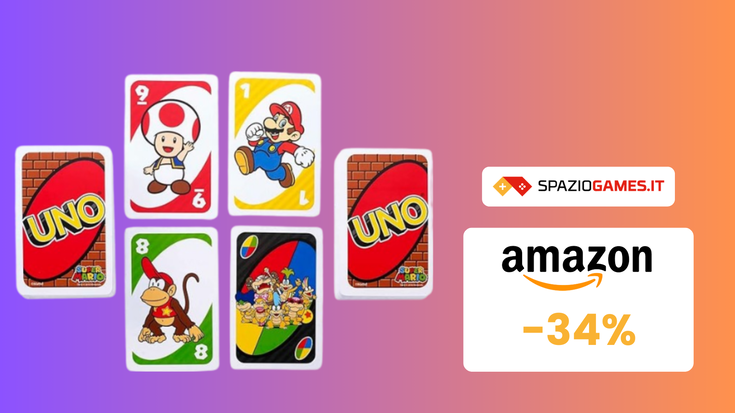 UNO Super Mario a soli 8€! DA NON PERDERE!