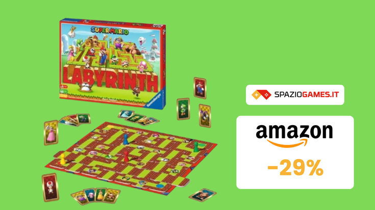 Labyrinth Super Mario a 24€! RISPARMIO del 29%!