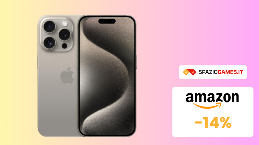 Immagine di OFFERTA IMPERDIBILE! iPhone 15 Pro in SUPER sconto (-170€)