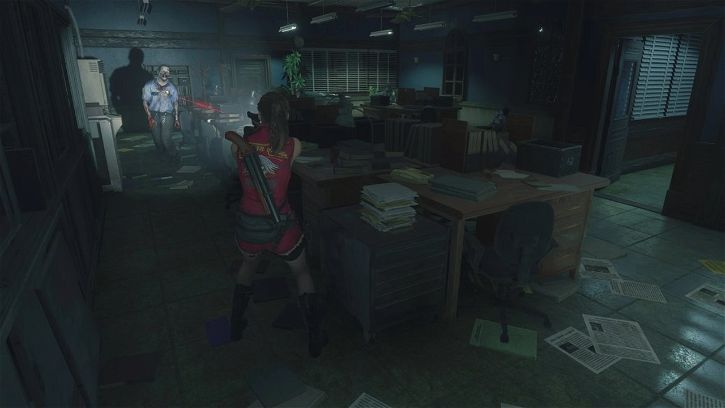 Immagine di Resident Evil 2 Remake con le telecamere fisse è un regalo gratis dei fan