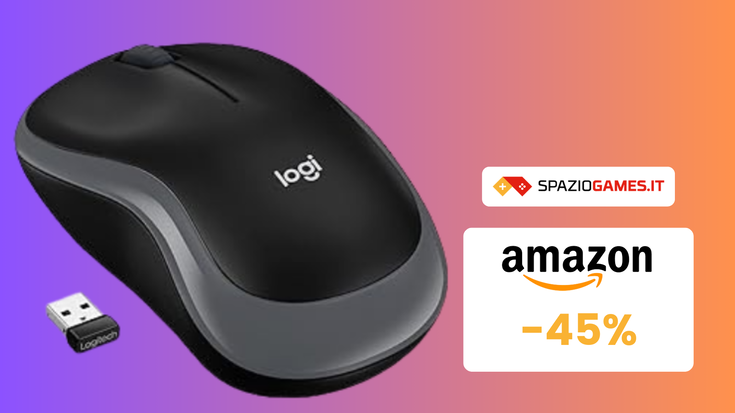 Mouse Wireless Logitech in SUPER OFFERTA a 9€! -45%!