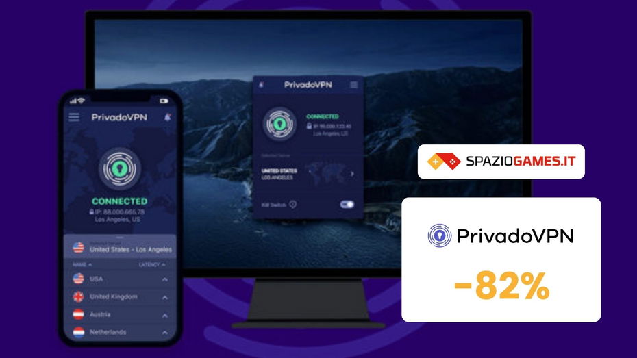 Immagine di Privado VPN: sicurezza online e streaming senza Interruzioni a MENO DI 2€!