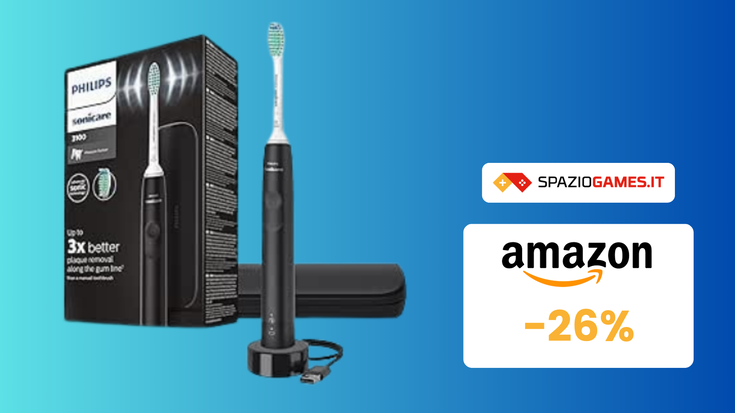 Questo spazzolino elettrico Philips è su Amazon in OFFERTA! 44€!