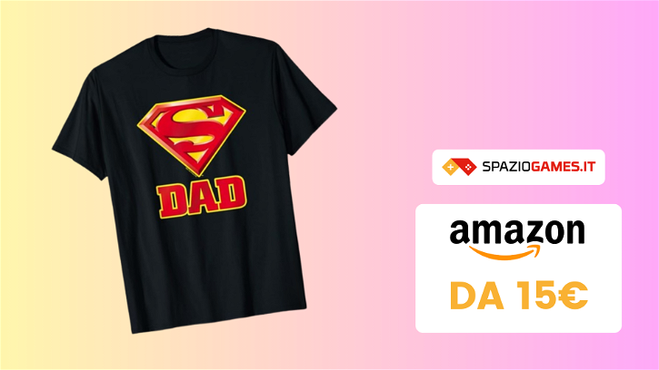 Immagine di Tante belle t-shirt ora in SCONTO su Amazon, SPLENDIDI regali per la festa del Papà!