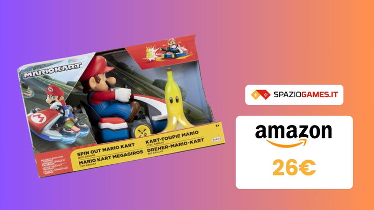 Mario Kart Spin&Out: divertimento per tutta la famiglia a SOLI 26€!