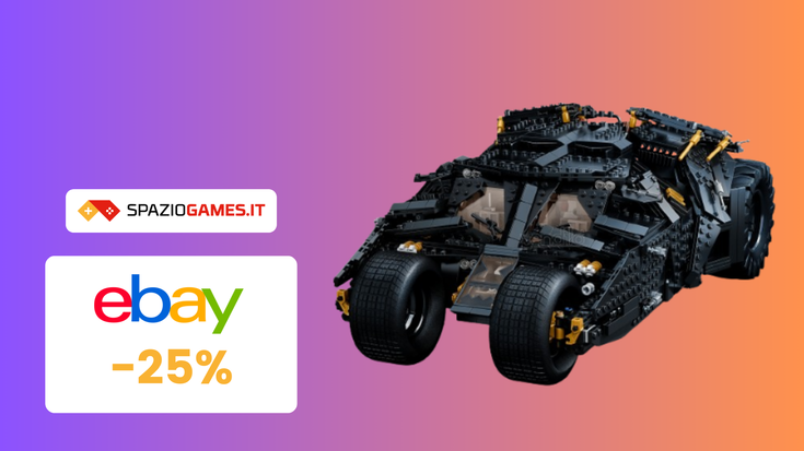 Batmobile Tumbler LEGO a 209€! SPLENDIDA per i fan di Batman!