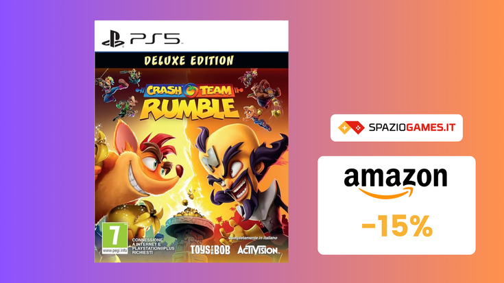 Crash Team Rumble per PS5 al prezzo TOP di 29€!