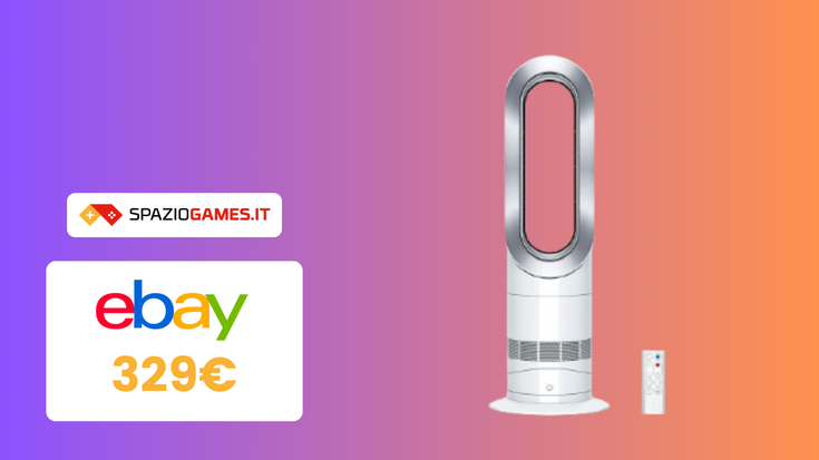 Termoventilatore Dyson Hot+Cool con 100€ di SCONTO!