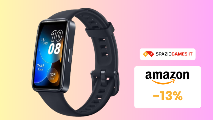 Immagine di Huawei Band 8 in OFFERTA a TEMPO su Amazon a SOLI 39€!