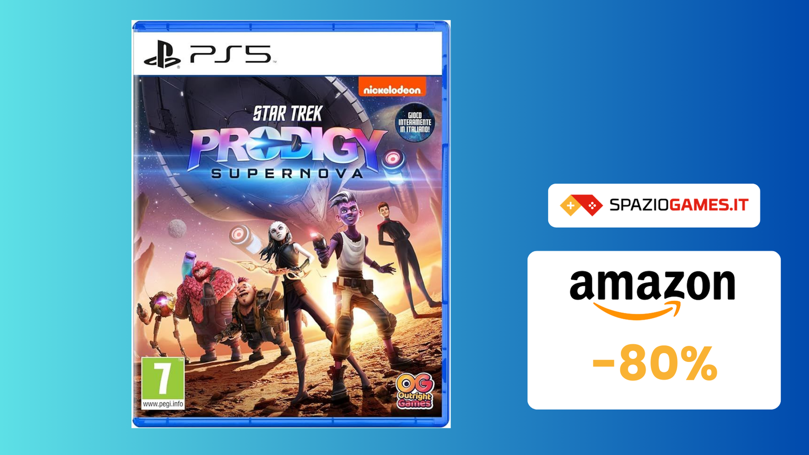 Star Trek Prodigy: Supernova per PS5 al PREZZO PICCOLISSIMO di 9 ...