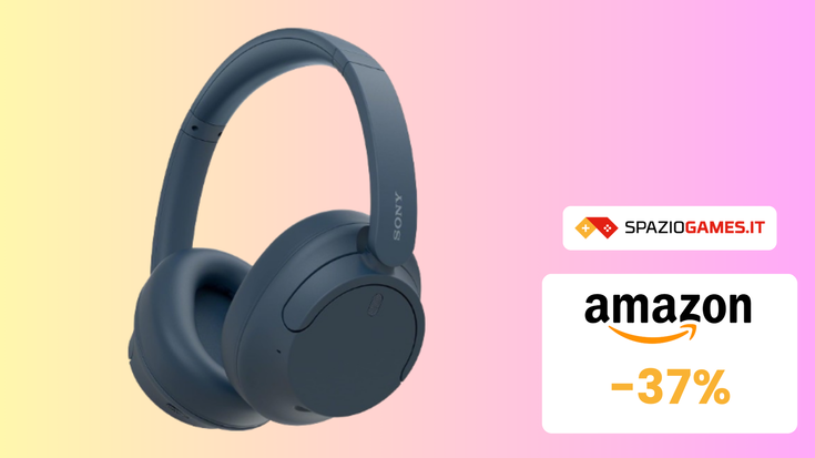 SVUOTATUTTO AMAZON! Cuffie Sony WH-CH720N a -37%!