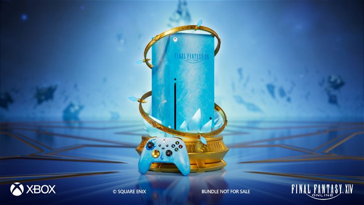 Immagine di Xbox regala una console a tema Final Fantasy XIV... ma non funziona