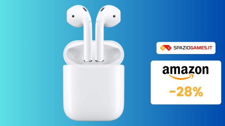 Apple AirPods 2ª Gen con un imperdibile SCONTO del 28%: 107€!