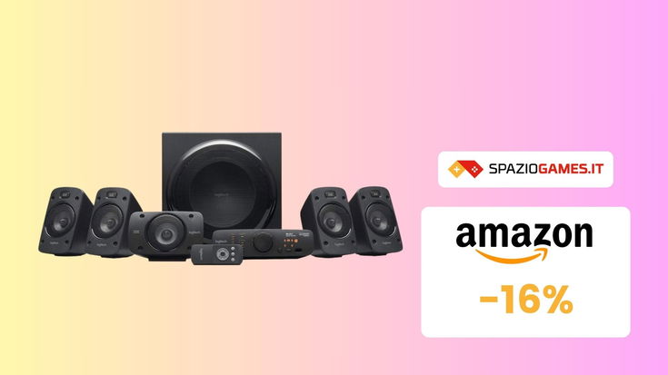 Prezzo TOP su questo sistema di altoplarlanti 5.1 Logitech! (-16%)