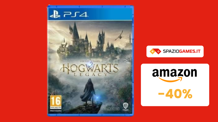 SOLO 35€ per Hogwarts Legacy per PS4! WOW!