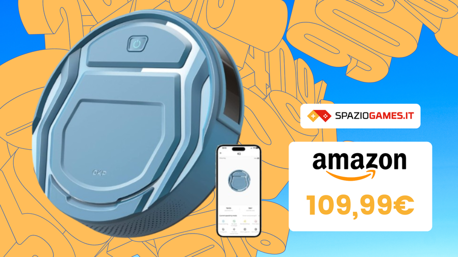 Immagine di SVUOTATUTTO AMAZON! Robot aspirapolvere a SOLI 109€