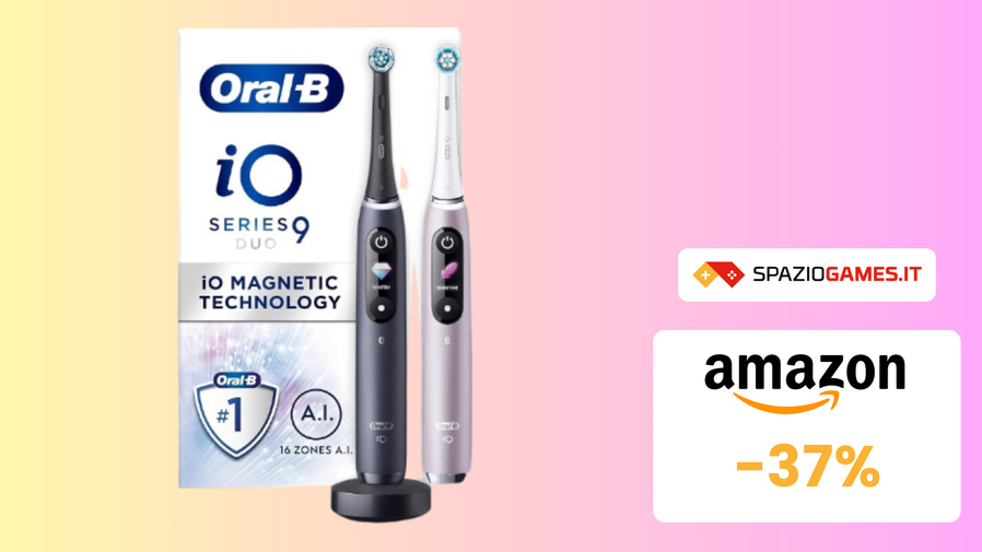 Immagine di PREZZO TOP su questi due spazzolini Oral-B iO 9N! (-37%)