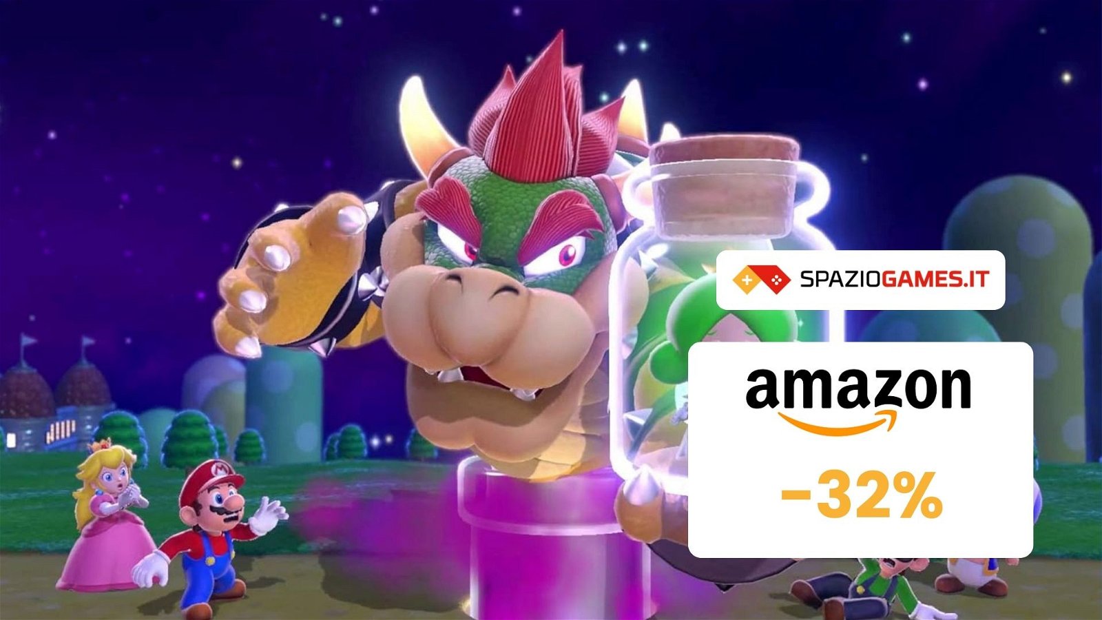 Super Mario 3D World + Bowser’s Fury, CHE PREZZO! Su Amazon risparmi il 32%!