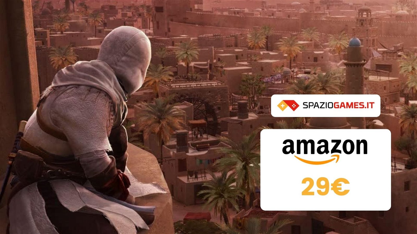 Assassin's Creed Mirage al prezzo PIU' BASSO di sempre: MENO di 30€!