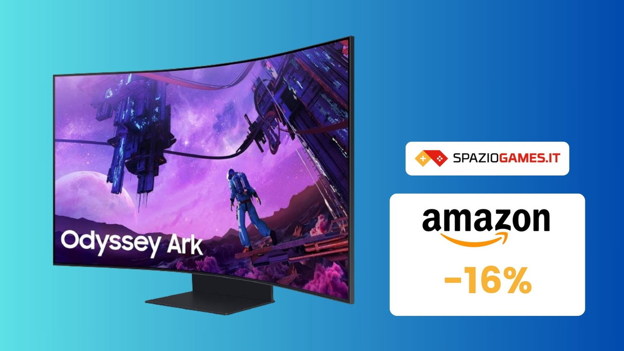 Immagine di Prezzo TOP sullo SPETTACOLARE monitor gaming Samsung Odyssey Ark! (-16%)