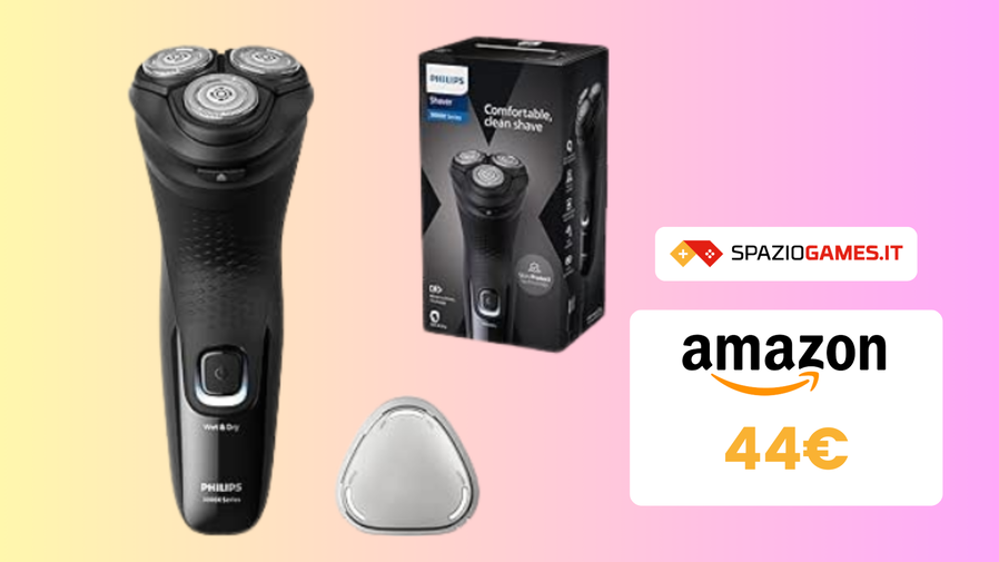 Immagine di Rasoio elettrico Philips serie 3000X a 44€! OFFERTA a TEMPO!