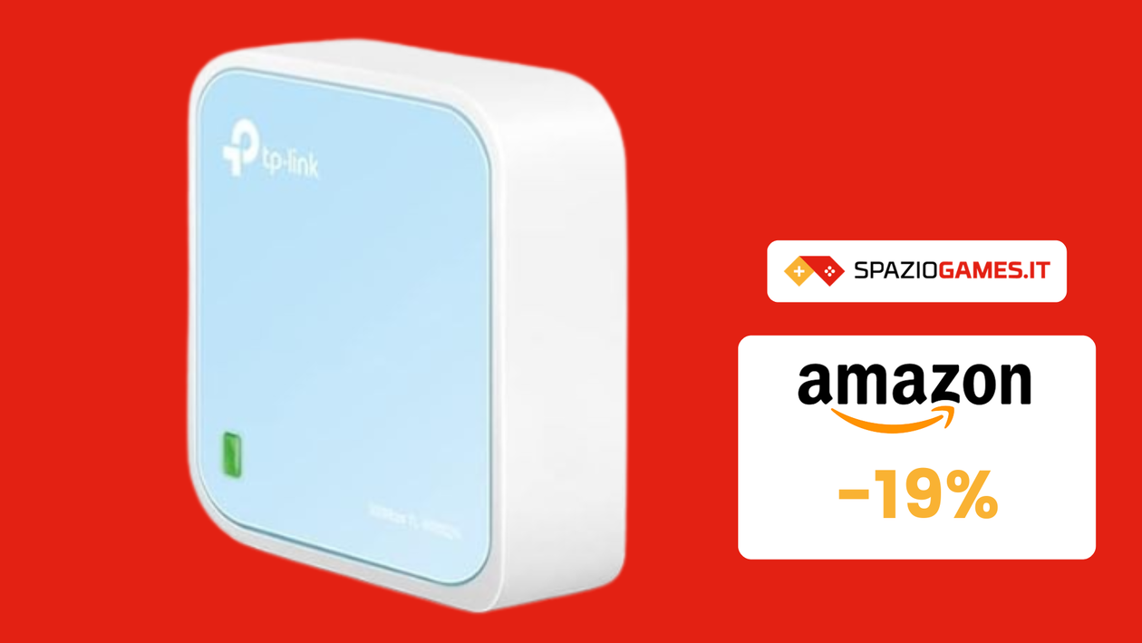 Immagine di OFFERTA a TEMPO su questo Router Portatile Tp-Link con Wi-Fi: SOLO 23€!
