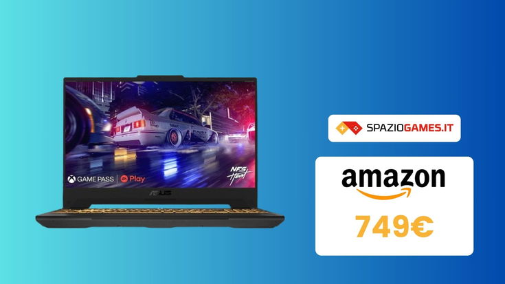 Notebook gaming ASUS TUF F15 al prezzo PIU' BASSO di sempre su Amazon! -450€