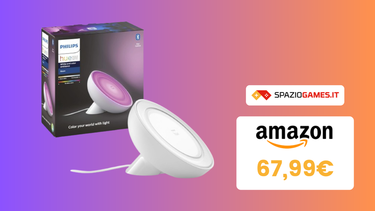 BELLISSIMA lampada Philips Hue ora in sconto!