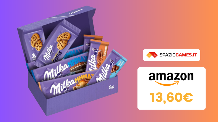 Milka Box con 8 pezzi ora a un PREZZO GOLOSO: solo 13€!