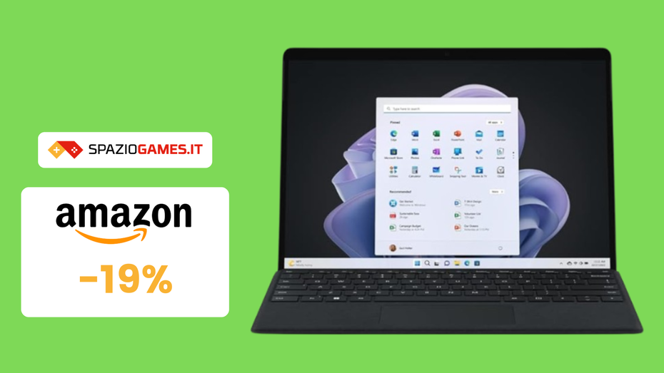 Immagine di Microsoft Surface Pro 9 in SCONTO del 19% su Amazon!