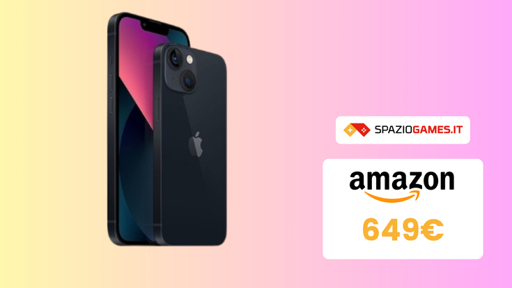 iPhone 13 mini da 128 GB in SCONTO su Amazon!