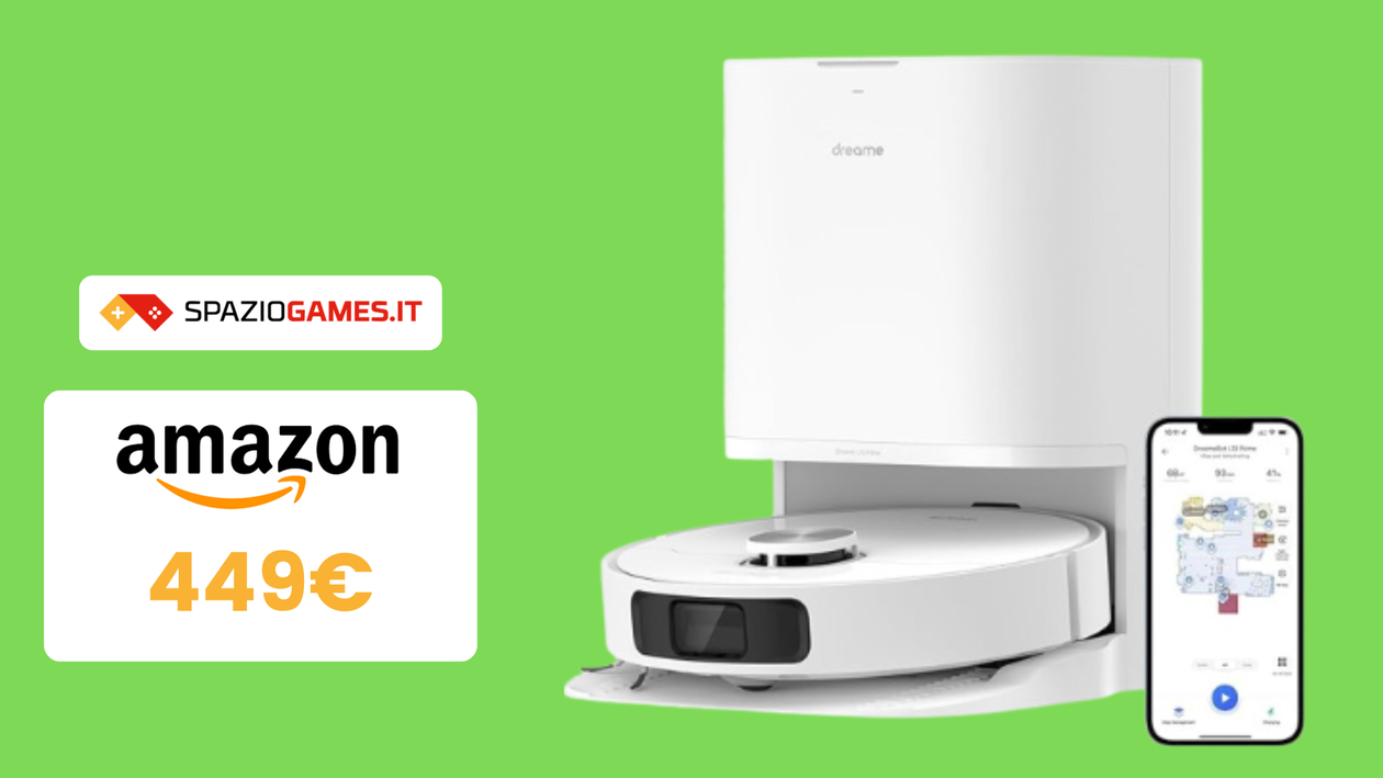 Immagine di Robot Aspirapolvere dreame L10 Prime in SUPER OFFERTA a 449€!