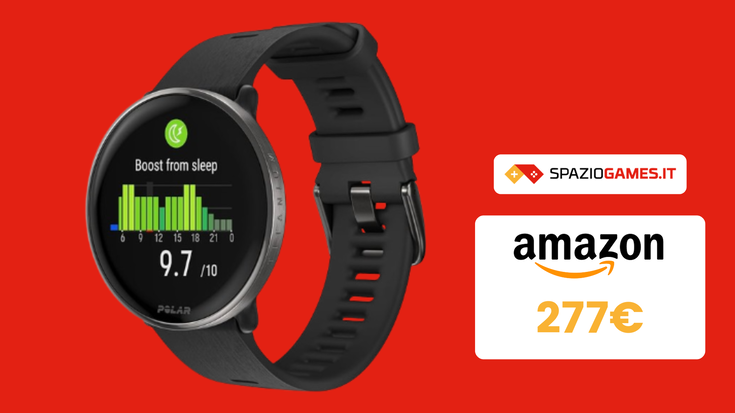 BELLISSIMO Sportwatch per Fitness Polar Ignite in OFFERTA!