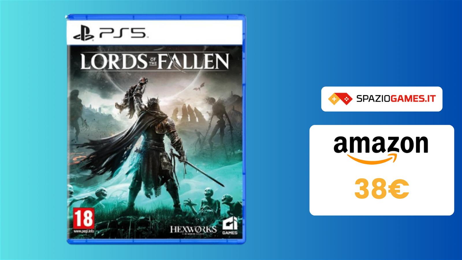 Lords of the Fallen per PS5 a soli 38€! DA NON PERDERE!