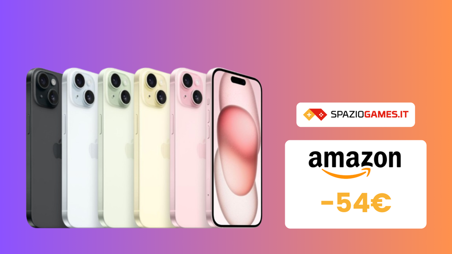 Immagine di CHE PREZZO! iPhone 15 da 512GB al MINIMO STORICO! (-54€)