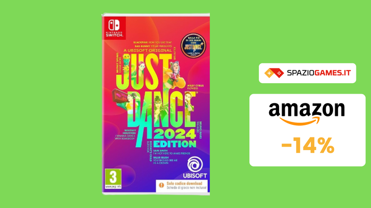 Just Dance 2024 per Nintendo Switch a SOLI 30€!