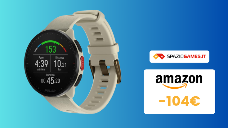 MEGA SCONTO per questo smartwatch sportivo Polar Pacer: -104€!