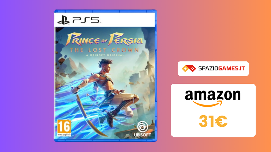 Immagine di Prince of Persia: The Lost Crown per PS5 a 31€! WOW!