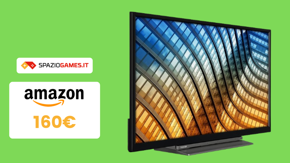 Immagine di Smart TV Toshiba da 32" al prezzo SHOCK di 160€!